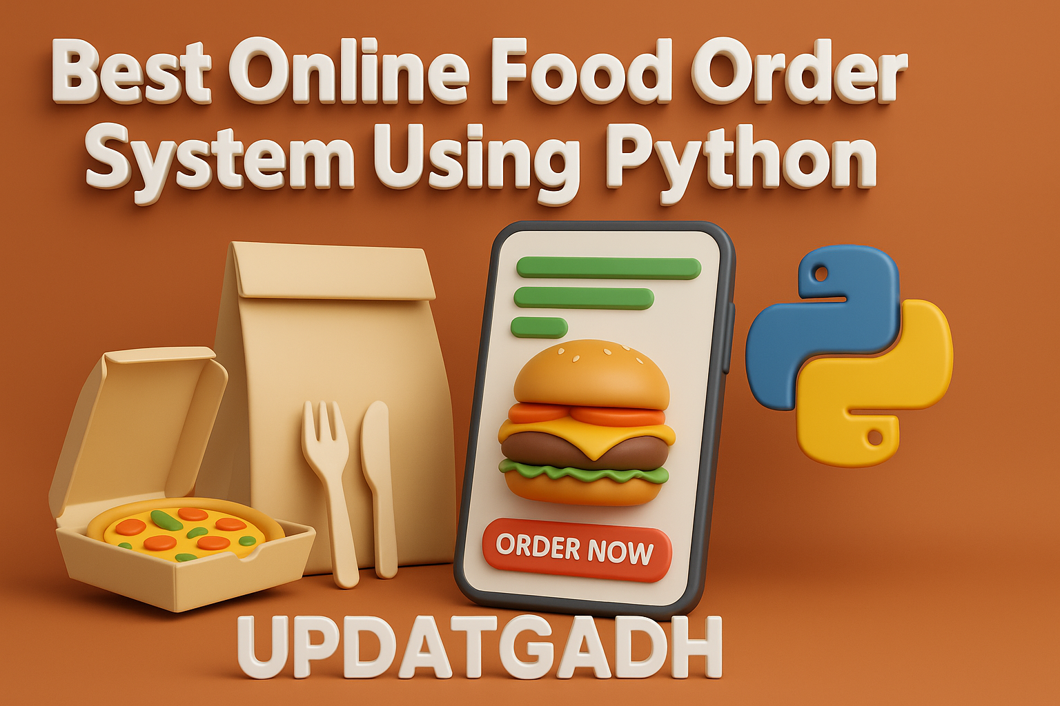 Best Online Food Order System Using Python