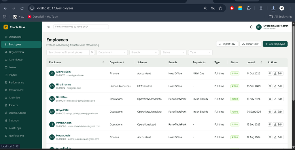Employee Management System Using MERN Stack-admin