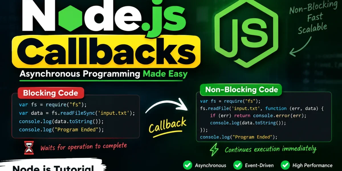 Node.js Callbacks