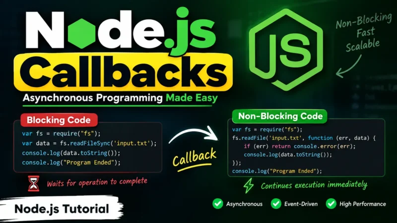 Node.js Callbacks