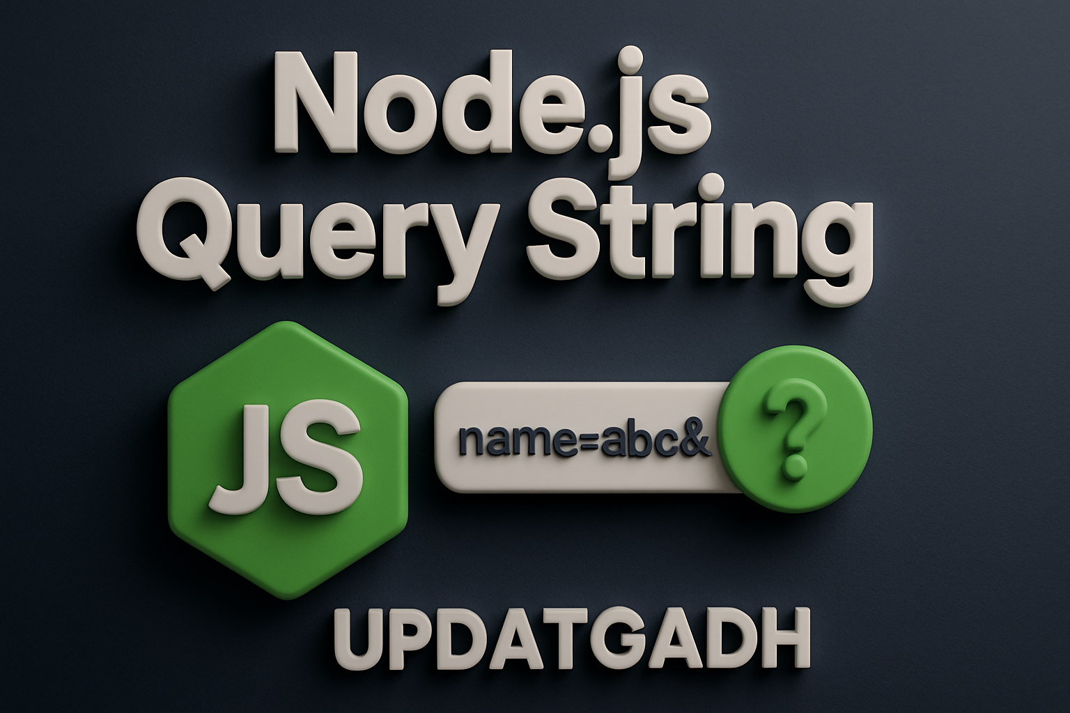 Node.js Query String