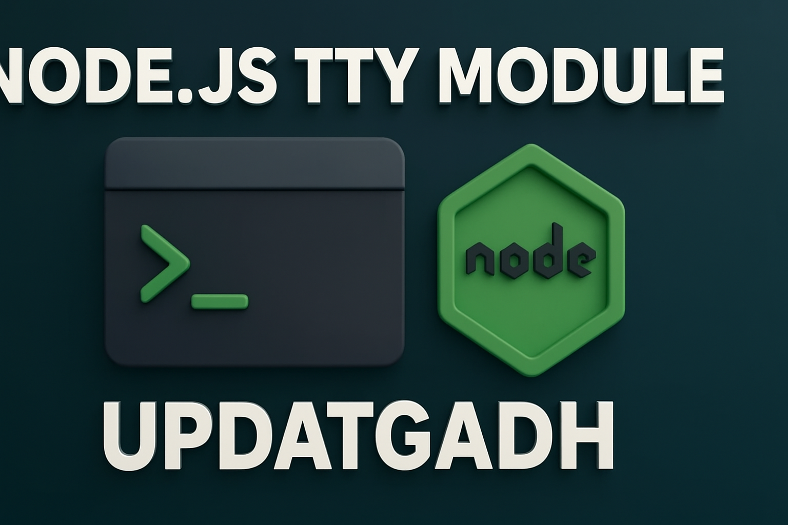 Node.js TTY Module
