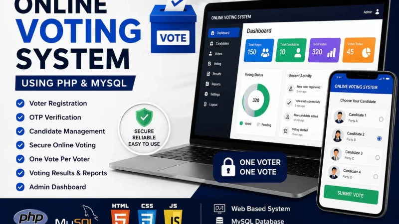 Online Voting System PHP MySQ