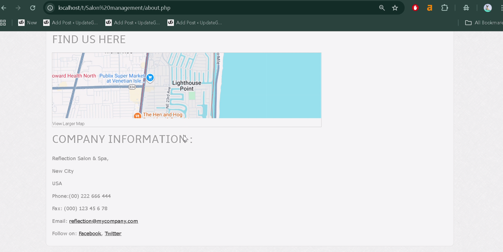 Salon Management System Project in PHP and MySQL-2