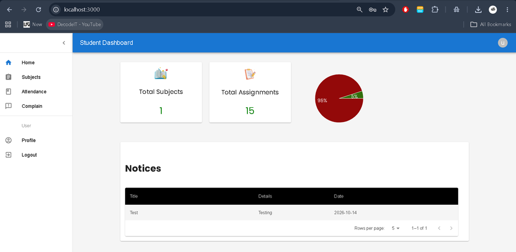 School Management System Using MERN Stack-7