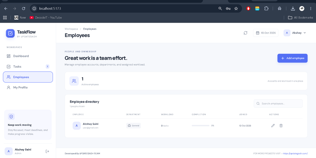 Task Management System Using MERN Stack-4