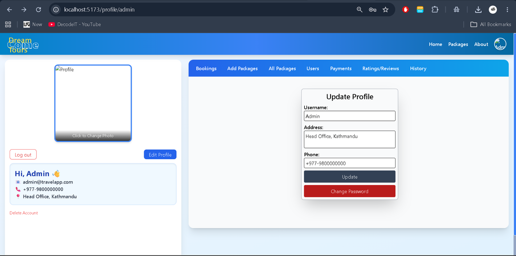 Tourism Management System Using MERN Stack-8