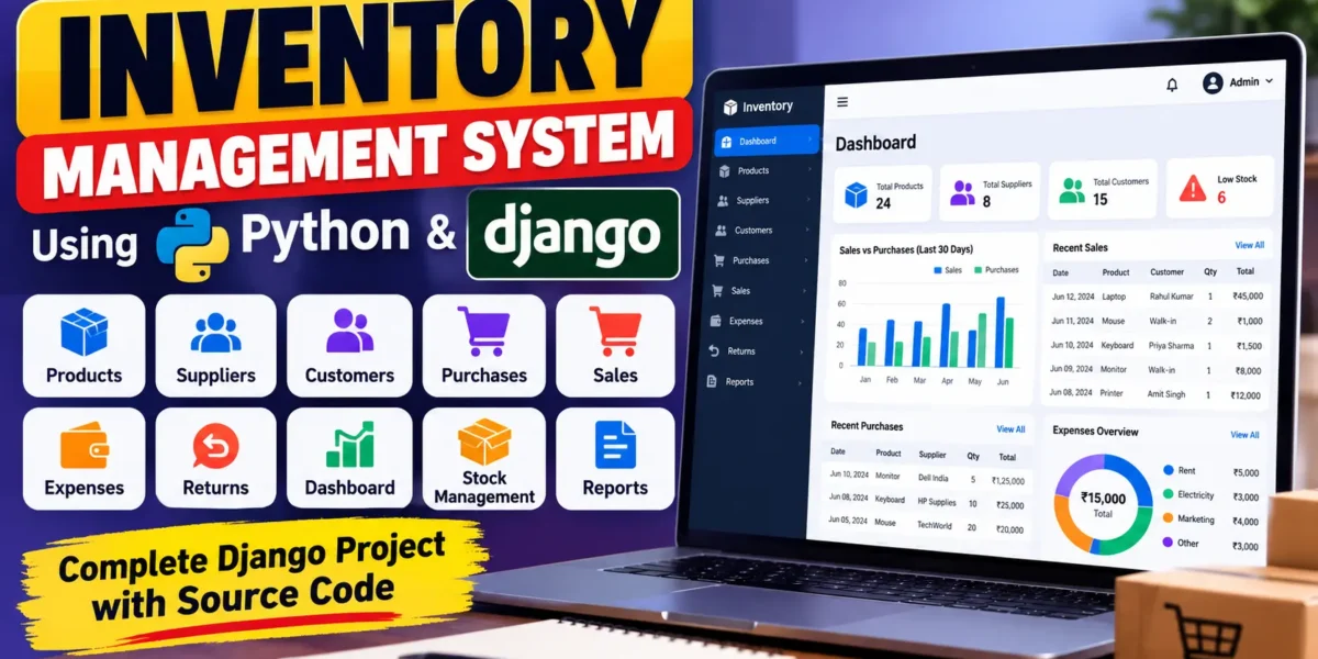 Inventory Management System Using Python Django