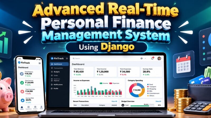 Advanced Real-Time Personal Finance Management System Using Django