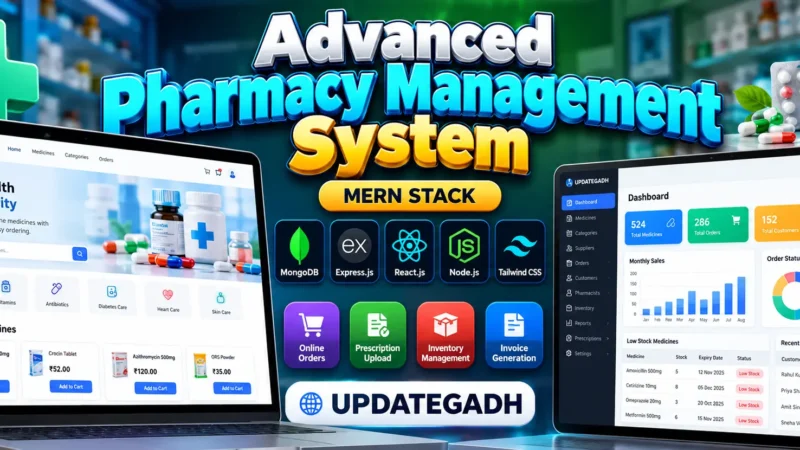 Pharmacy Management System Using MERN Stack