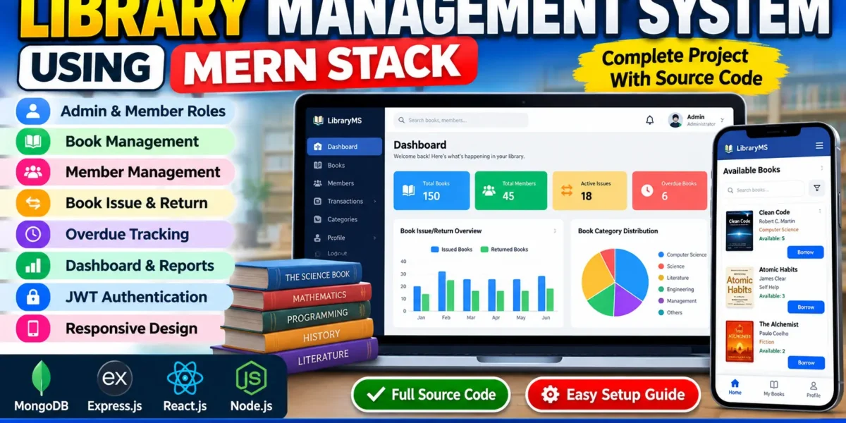 Library Management System Using MERN Stack