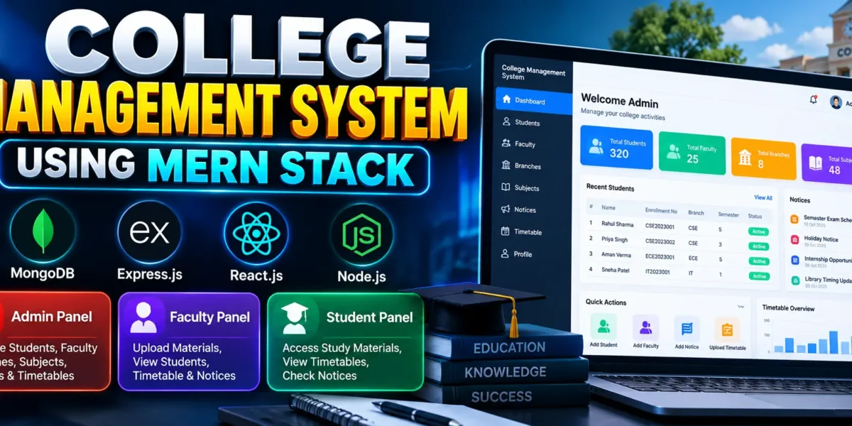 College Management System Using MERN Stack