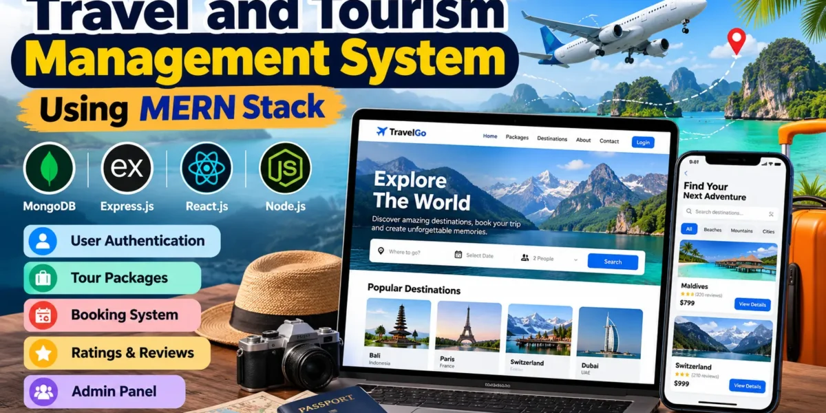 Tourism Management System Using MERN Stack