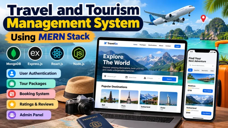 Tourism Management System Using MERN Stack