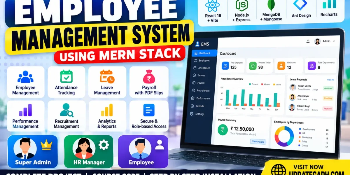 Employee Management System Using MERN Stack
