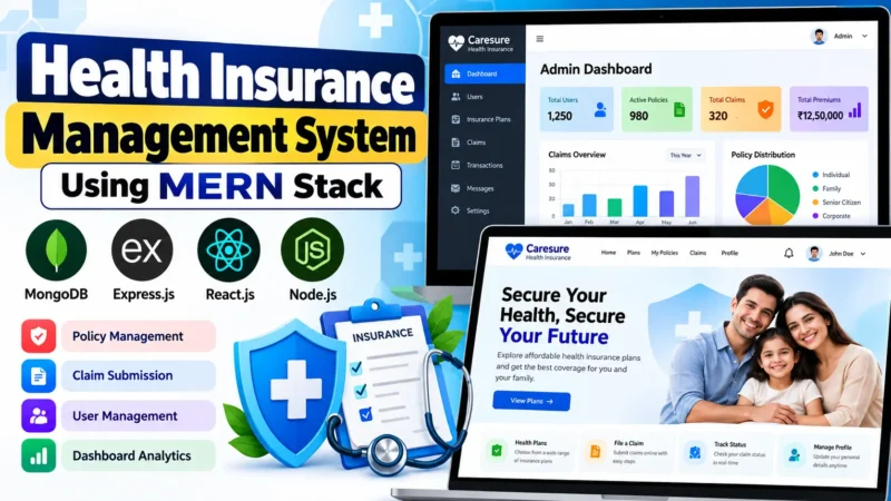 Health Insurance Management System Using MERN Stack