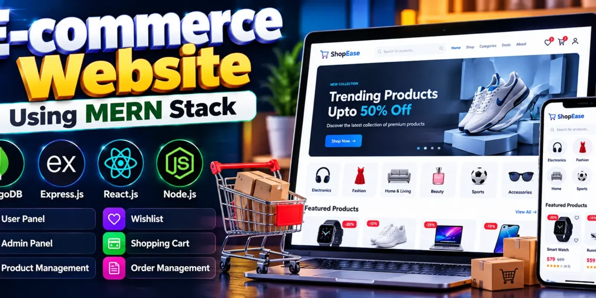 E-commerce Website Using MERN Stack