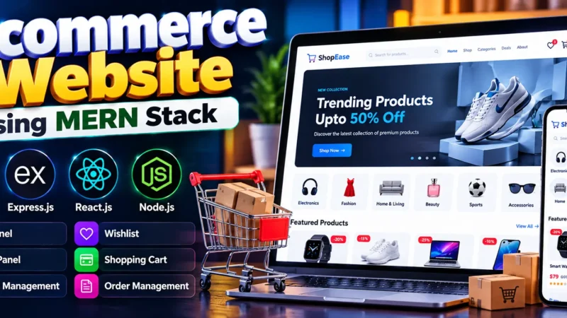 E-commerce Website Using MERN Stack