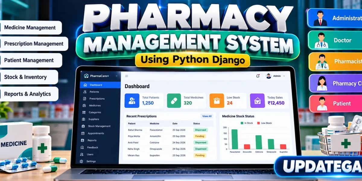 Pharmacy Management System Using Python
