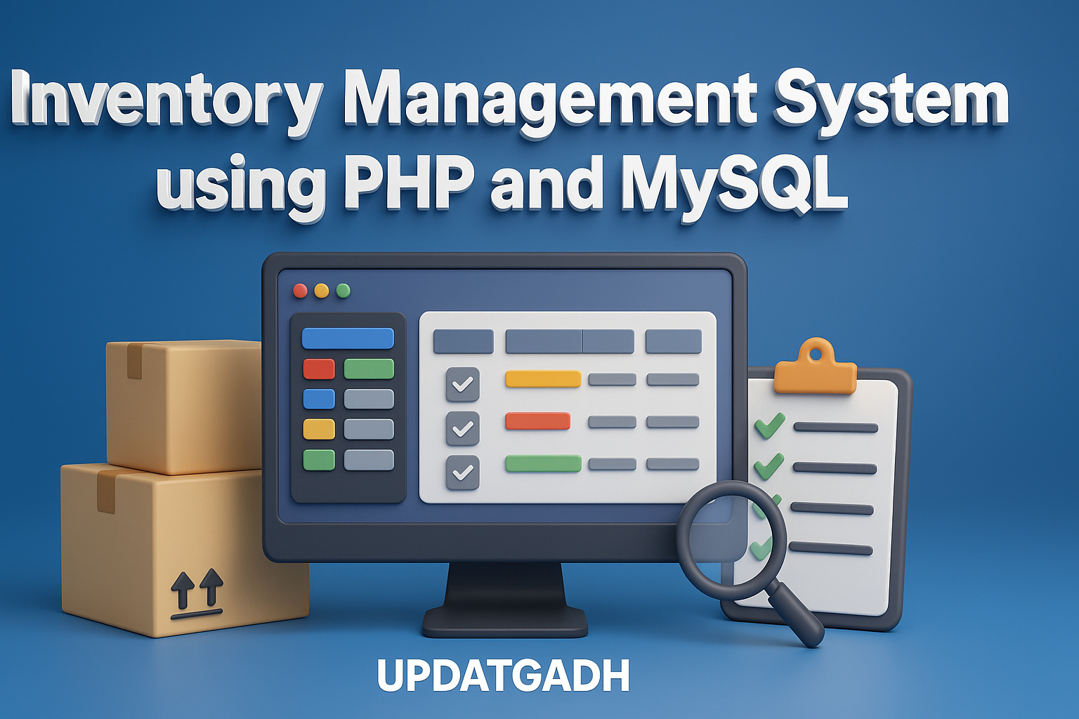 Inventory Management System using PHP and MySQL