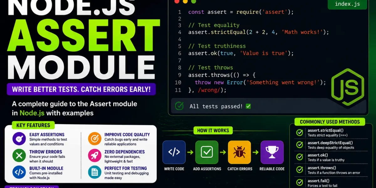 Node.js Assert Module