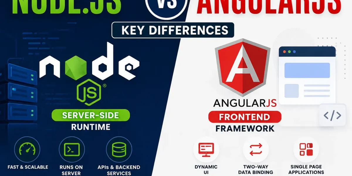 Node.js vs AngularJS