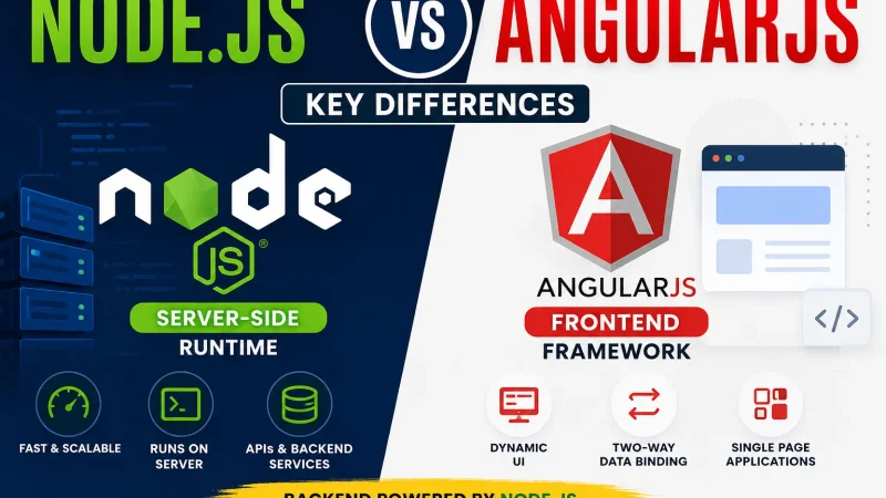 Node.js vs AngularJS