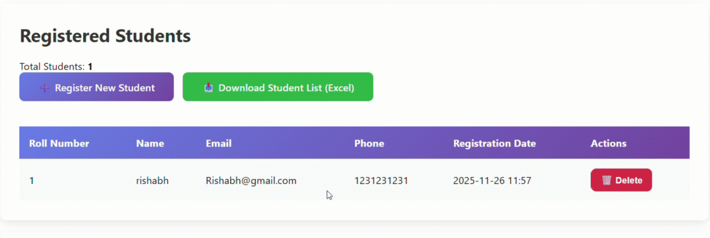 Building a Face Detection Attendance System
