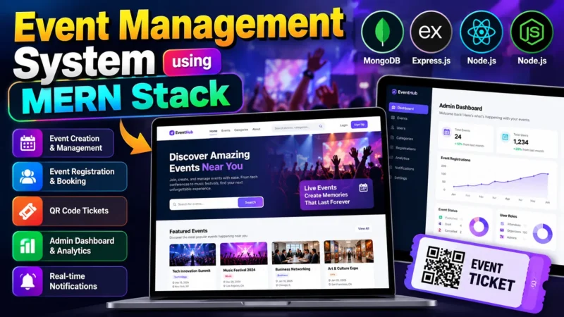 Event Management System using MERN Stack