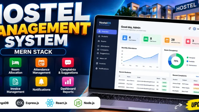 Attendance Management System Using MERN Stack