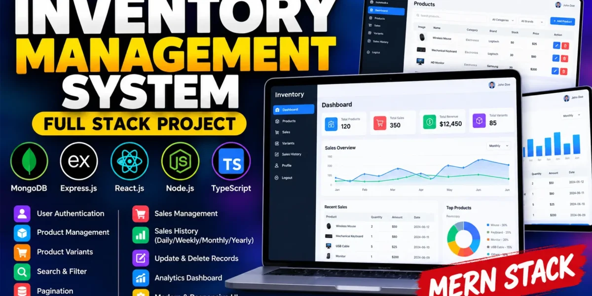 Inventory Management System Using MERN Stack