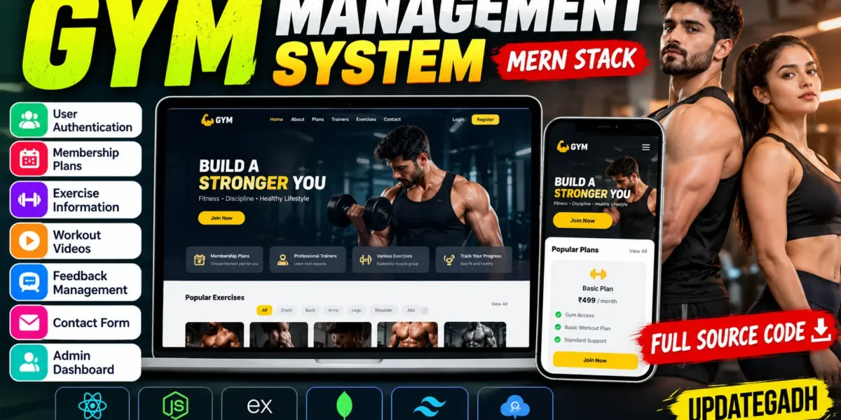 GYM Management System in MERN Stack-