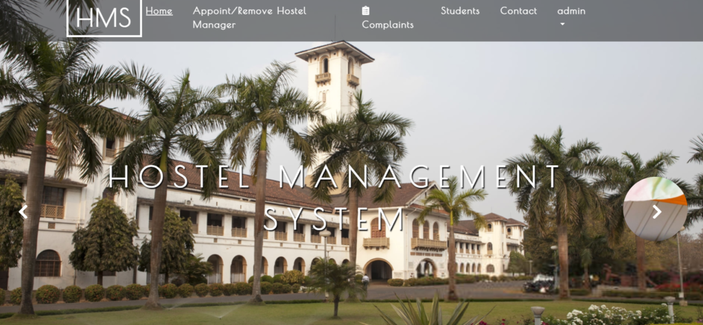 Hostel Management System Project
