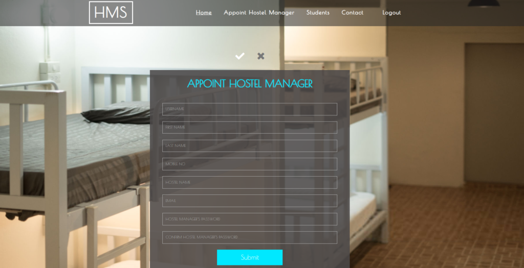 Hostel Management System Project