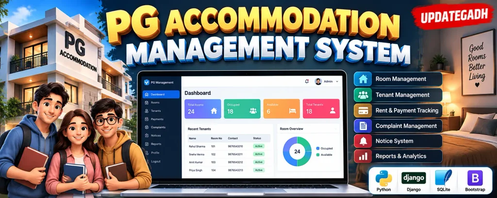 PG Accommodation Management System