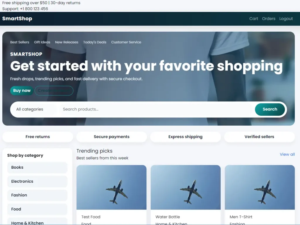 Ecommerce Web Application