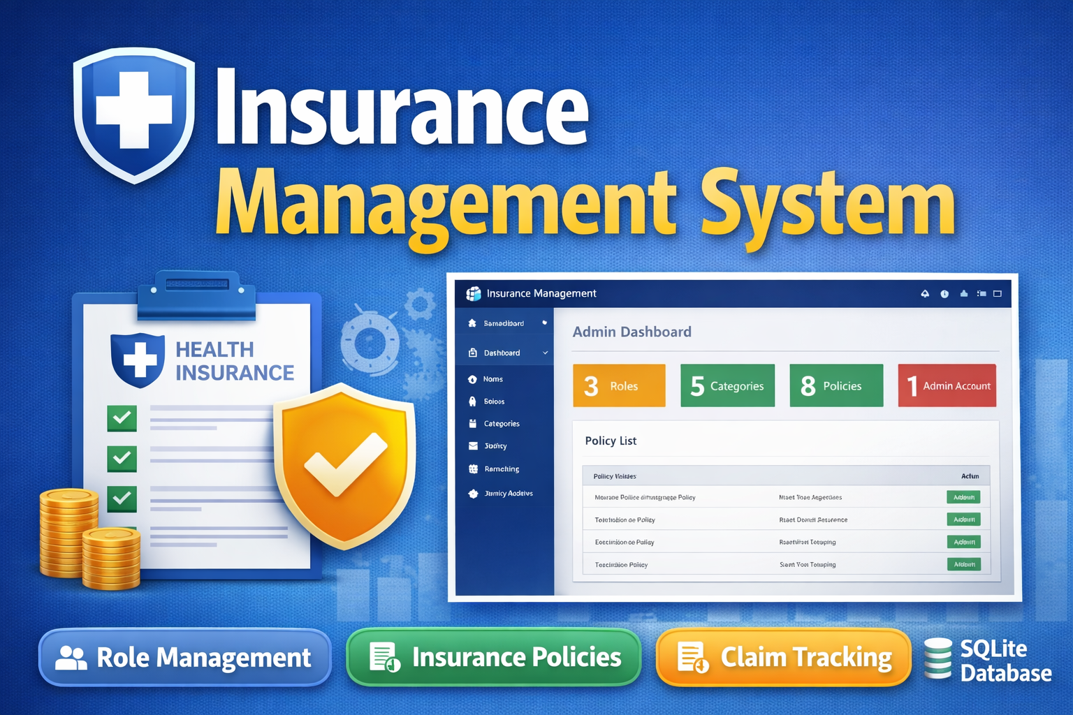 Insurance Management System Project – Final Year Ready