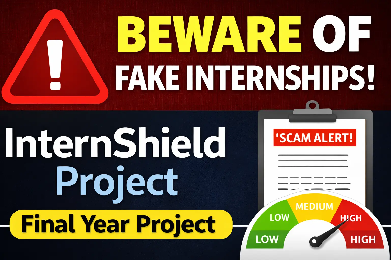 Internship scam