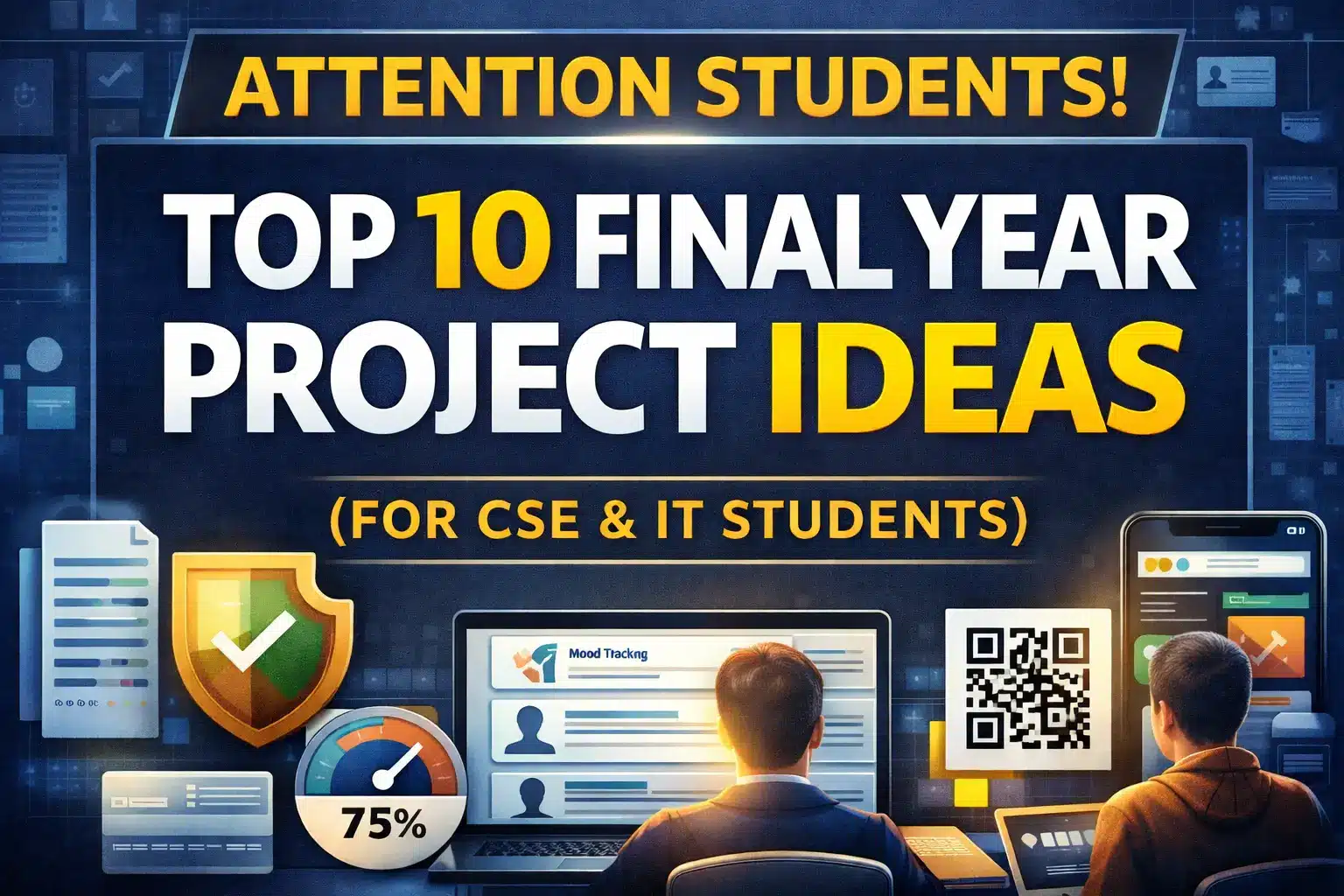 Top 10 Final Year Project Ideas for CSE Students