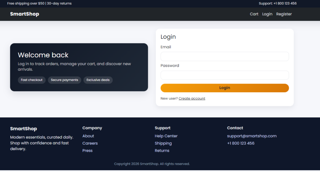 Ecommerce Web Application