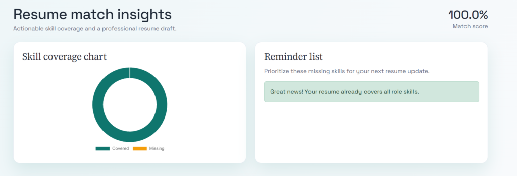 AI-Powered Career Gap Analyzer