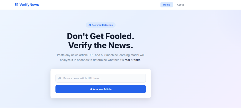 AI Fake News Detection