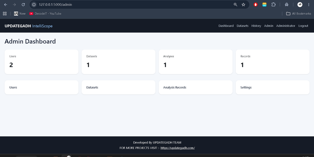 AI-Powered Information Analysis System