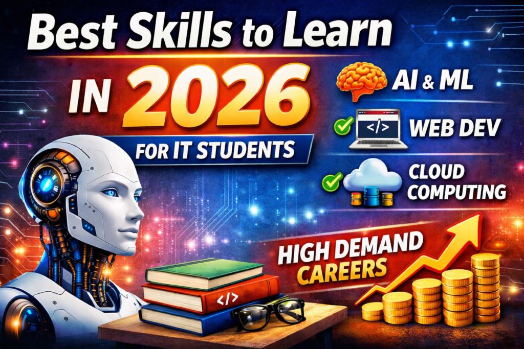 15 python projects for students 2026 | updategadh... Best Skills to Learn in 2026 for IT Students | UpdateGadh