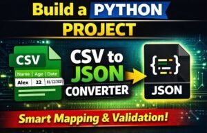 CSV to JSON Converter in Python – Complete Project