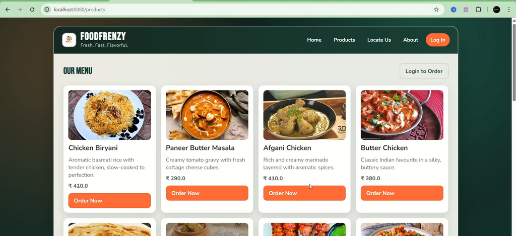 Online Food Ordering and Restaurant Management System