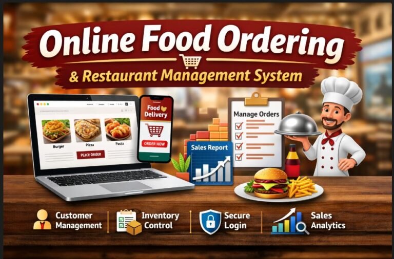 Online Food Ordering System - Spring Boot Project