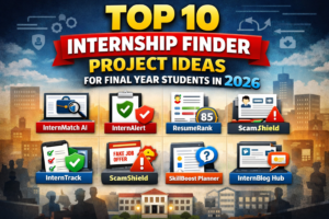 Internship Finder Project Ideas for Final Year Students 2026