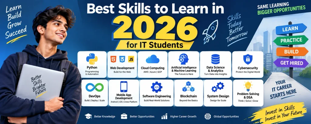 Best Skills to Learn in 2026 for IT Students