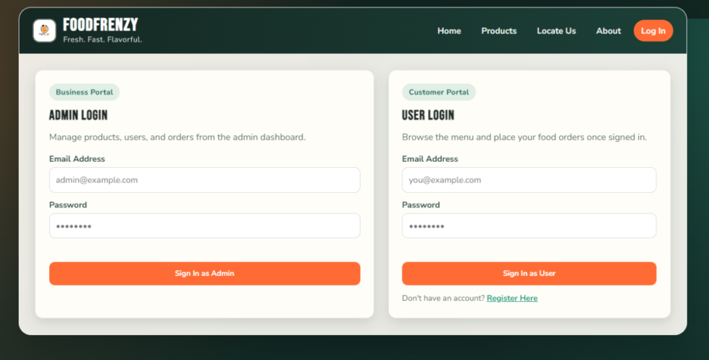 Online Food Ordering and Restaurant Management System